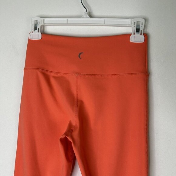 Zyia Active Light N Tight Womens Size 4 Tangerine Orange 7/8 Leggings High Rise - Picture 9 of 11